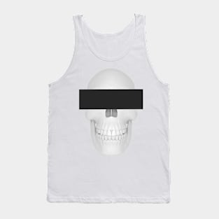 Censored Skull Tank Top